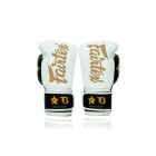 Боксови Ръкавици - Fairtex FXB-BG V2 - White/Black/Gold